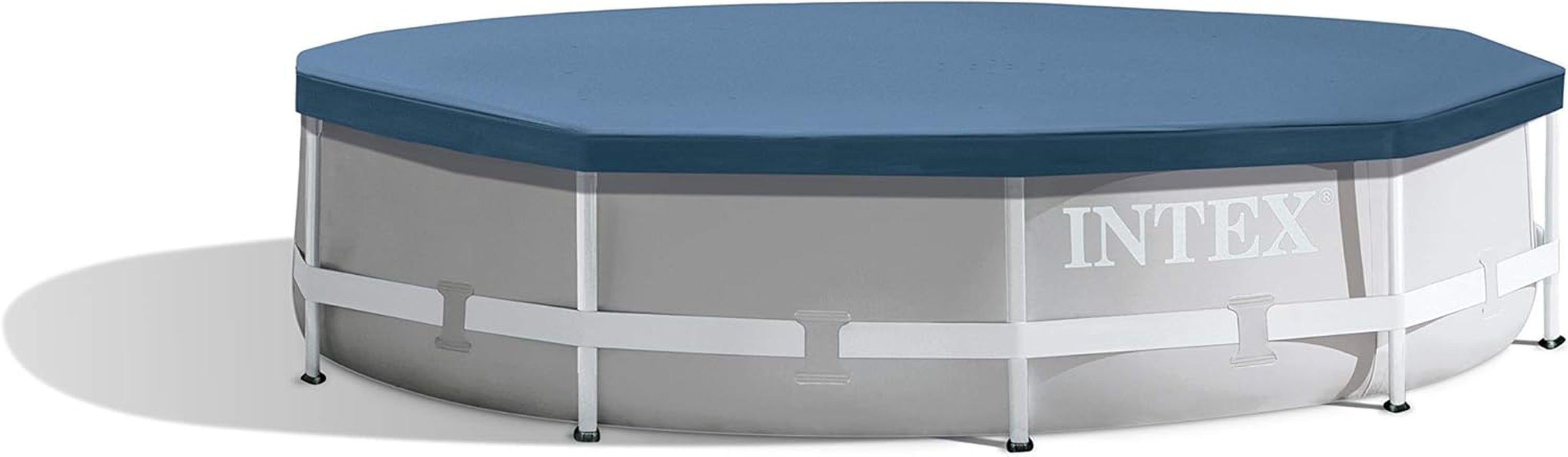 Bazénový set Prism Rondo Frame - Ø 305 x 76 cm, světle šedý a kulatý kryt - Ø 305 cm - Pro kov a Prism rám