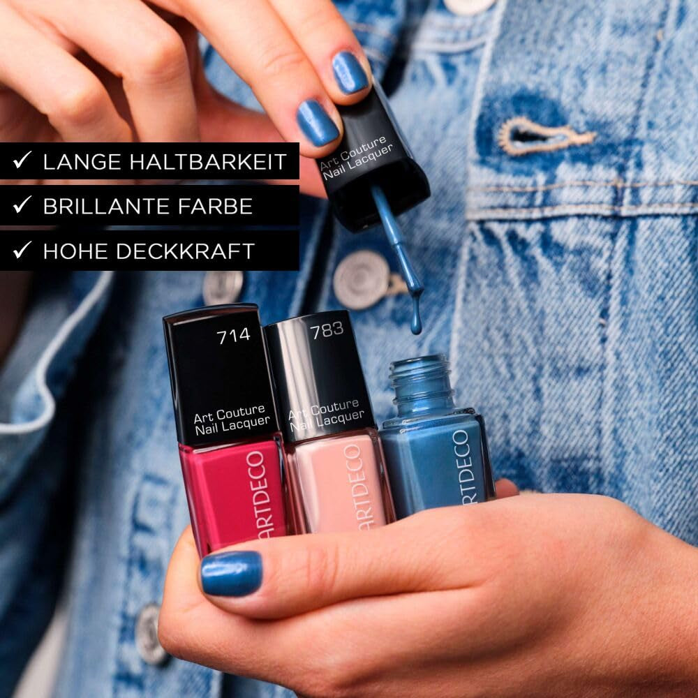 ARTDECO Art Couture lak na nehty - Dlouhotrvající, rychleschnoucí lak na nehty v intenzivních barvách - 1 x 10 ml