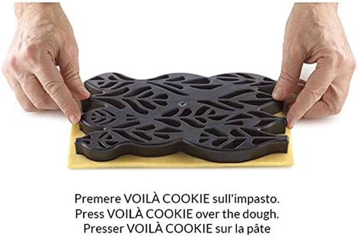 Silikomart, Voila Cookie Listy, 240 mm X 150 mm, výška 20 mm Kuchyň Naty Shop