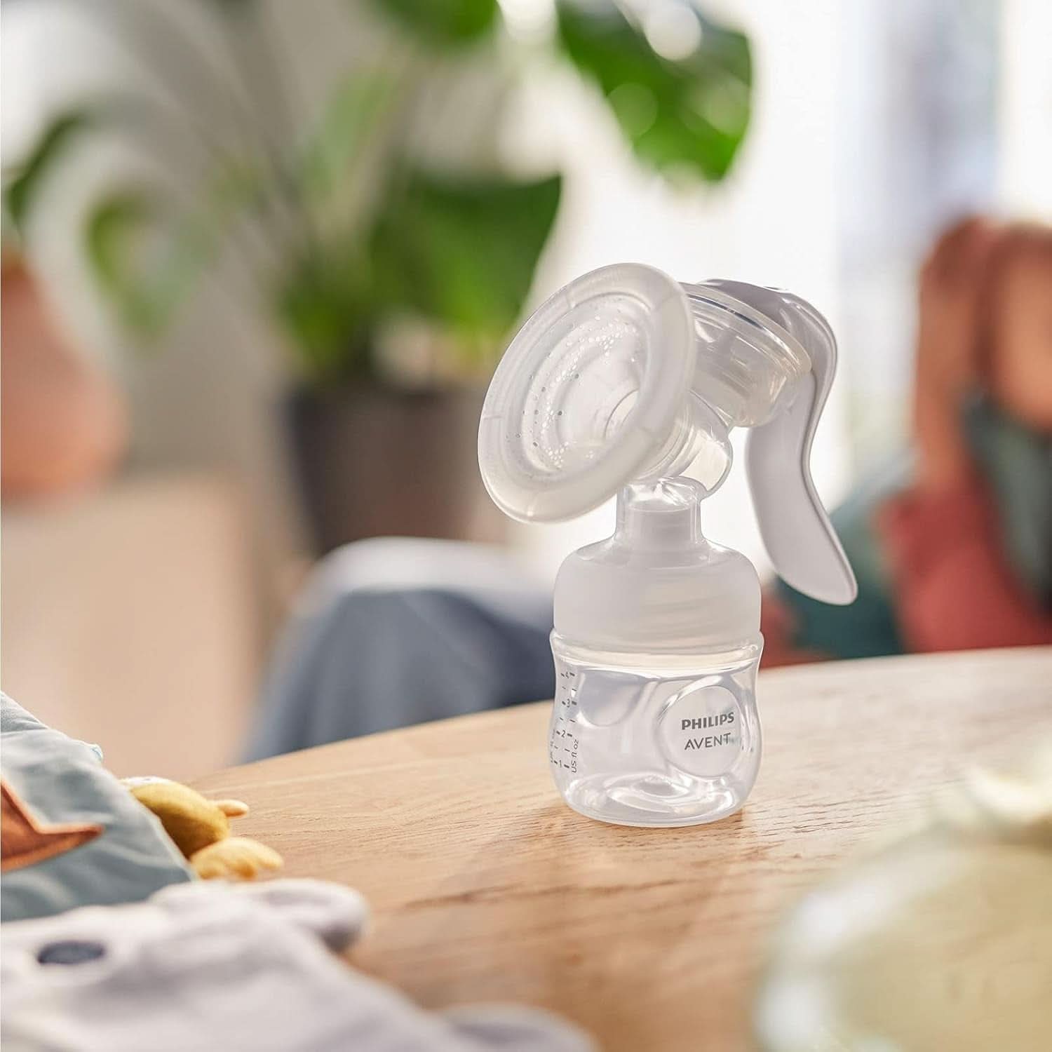 Philips Avent Handmilchpumpe - Einfaches Abpumpen, Mit Natural-Motion Technologie, Bpa-Frei (Modell SCF430/01) Transparentní doplňky Jídlo a kojení Bebe Naty Shop