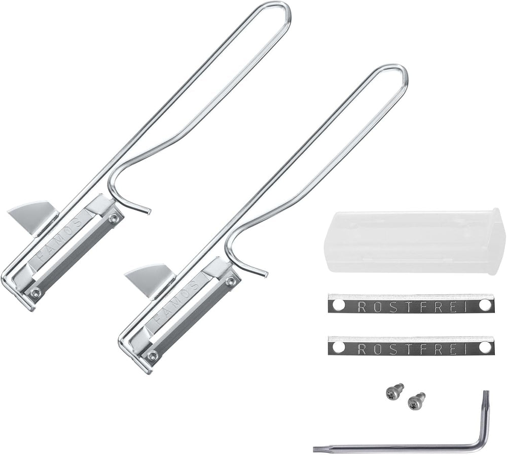 Westmark 106122E1 Škrabka Chromová ocel Čepel Nerezová Škrabka Naty Shop Silber