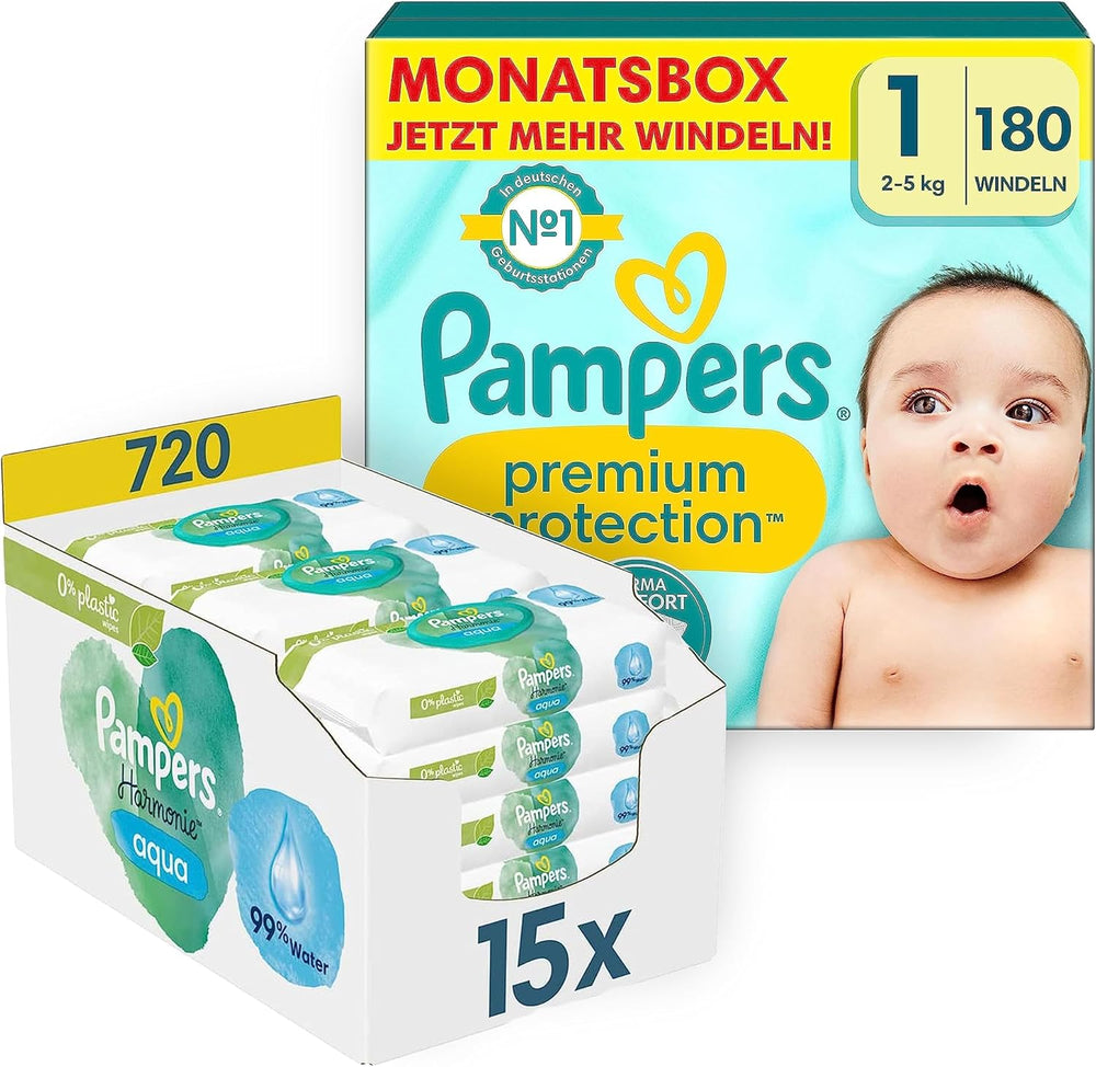 Premium Protection Starter Pack 1 a vlhčené ubrousky Aqua