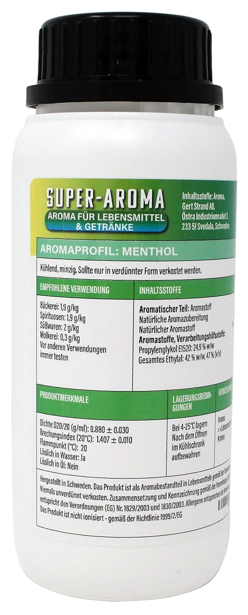 Concentrat de mentol 280 ml Arome Naty Shop