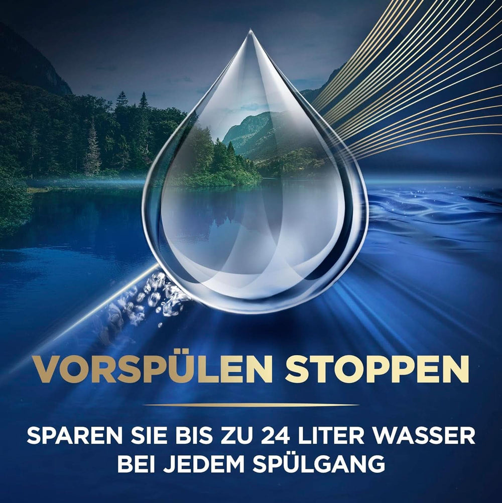 Finish Ultimate plus Infinity Shine Citrusové tablety do myčky nádobí - Tablety do myčky, intenzivní čištění - 105 kapslí, citron Naty Shop