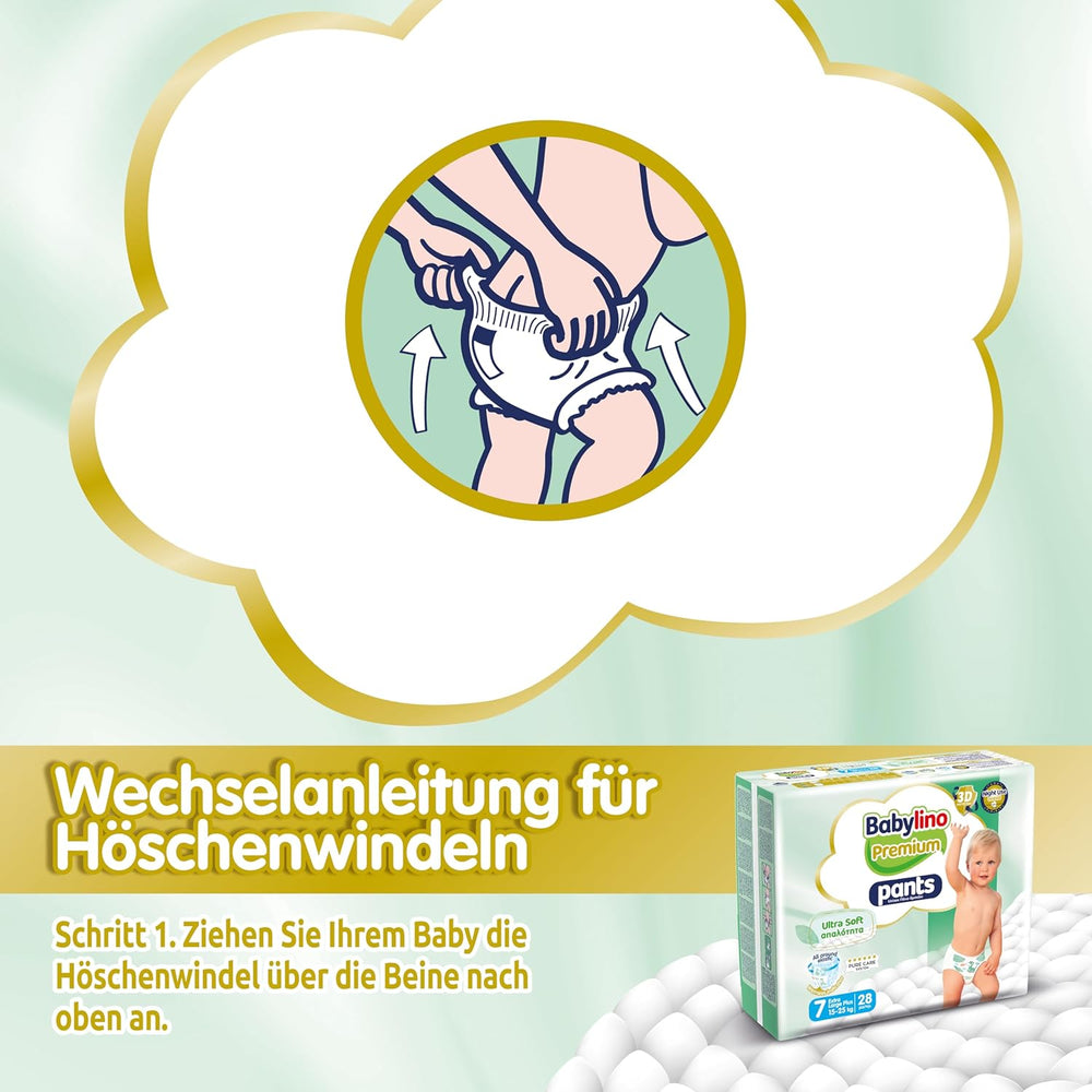 Kalhoty Premium, velikost 7, filtr Ultra Soft, XL Plus (15-25 kg), 28 kusů