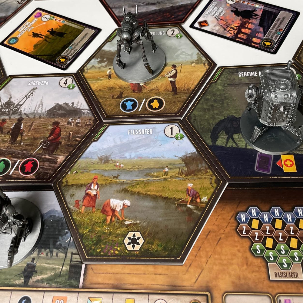 Stolní hra Feuerland Spiele 31025 Expeditions, zemité tóny