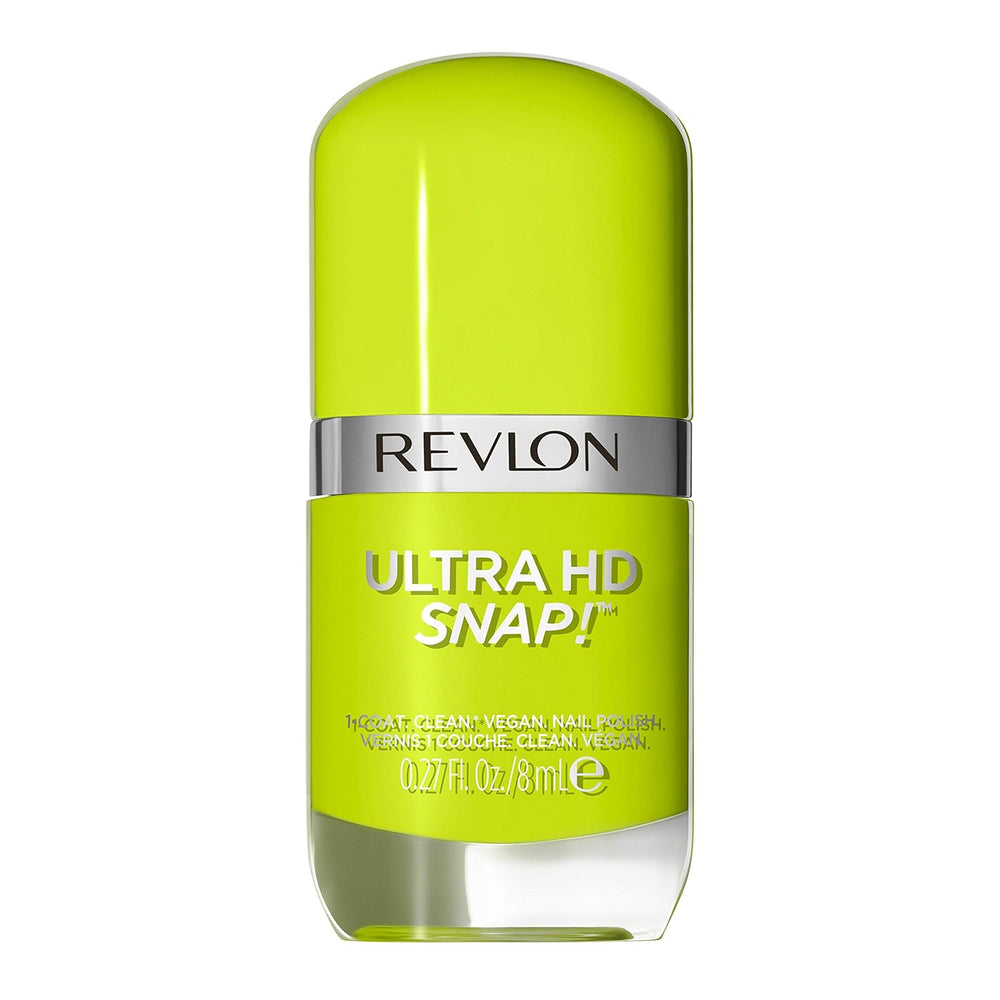 Revlon Ultra HD Snap Lak na nehty Dlouhotrvající veganské složení Rychle schnoucí jedna vrstva Plná krycí barva (8 ml) Hot Stuff (007) Unisex