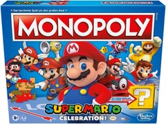 E9517100 Joc de societate Super Mario Celebration pentru fanii Super Mario cu vârsta de 8 ani și peste, cu efecte sonore din jocul video, Multi, Standard