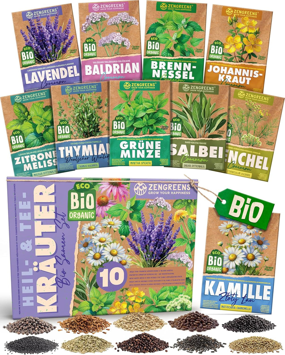 Bio semínka rajčat v sadě 10 - 10 semínek rajčat pro snadné pěstování na zahradě, balkóně nebo vyvýšeném záhonu - Semena rostlin - Sazenice