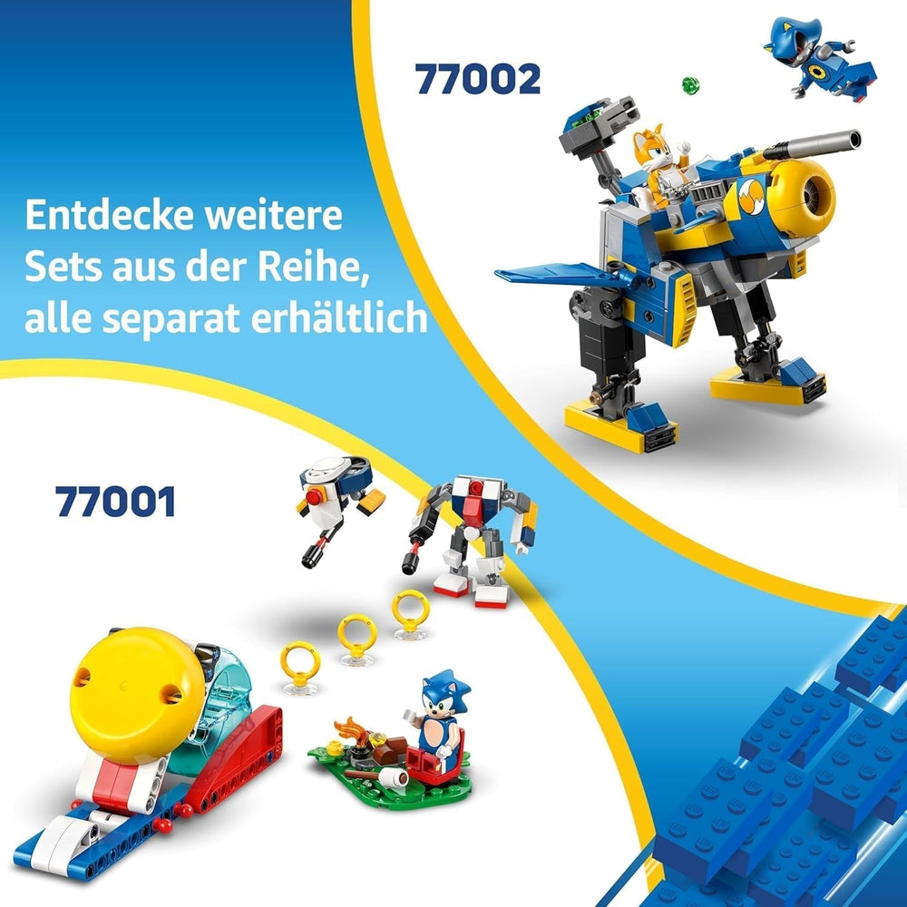 LEGO Sonic the Hedgehog Super Shadow vs. Biolizard, hračka pro hráče, dárek pro chlapce a dívky, sběratelská sada her pro děti a fanoušky videoher, s figurkami postav 77003 Stavebnice Besuche den LEGO-Store