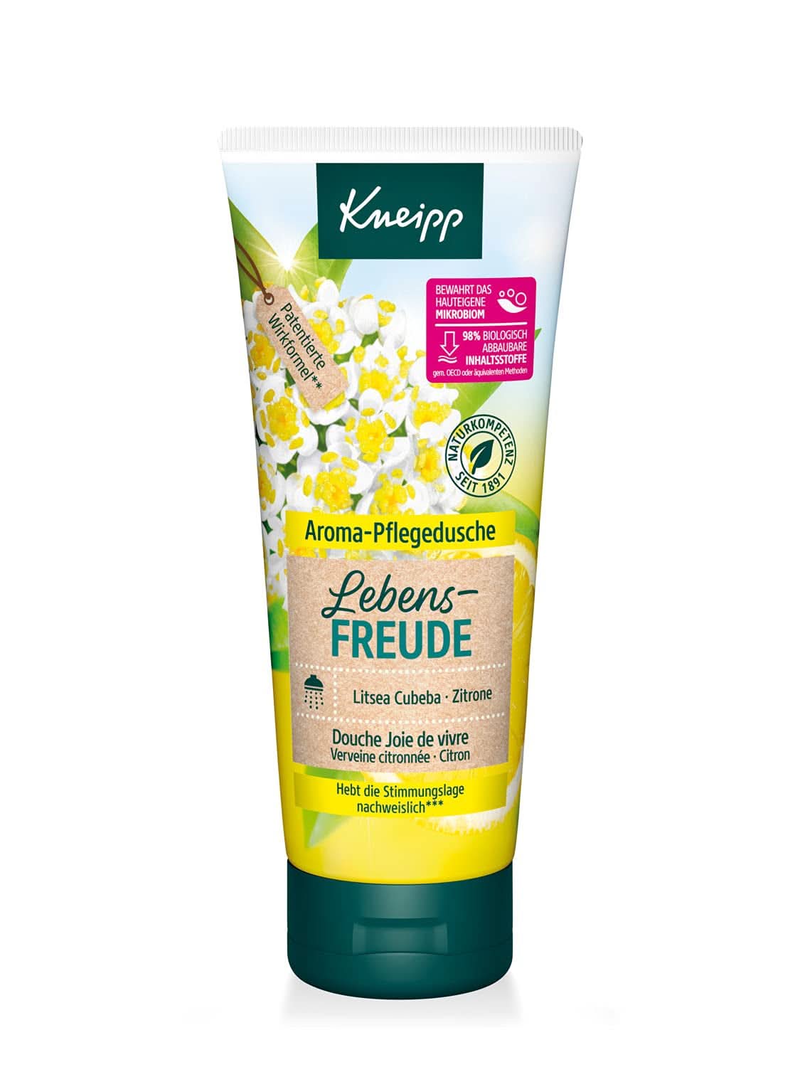 Kneipp Aroma, hydratační sprchový gel, 200 ml Sprcha a koupel Naty Shop 200 ml