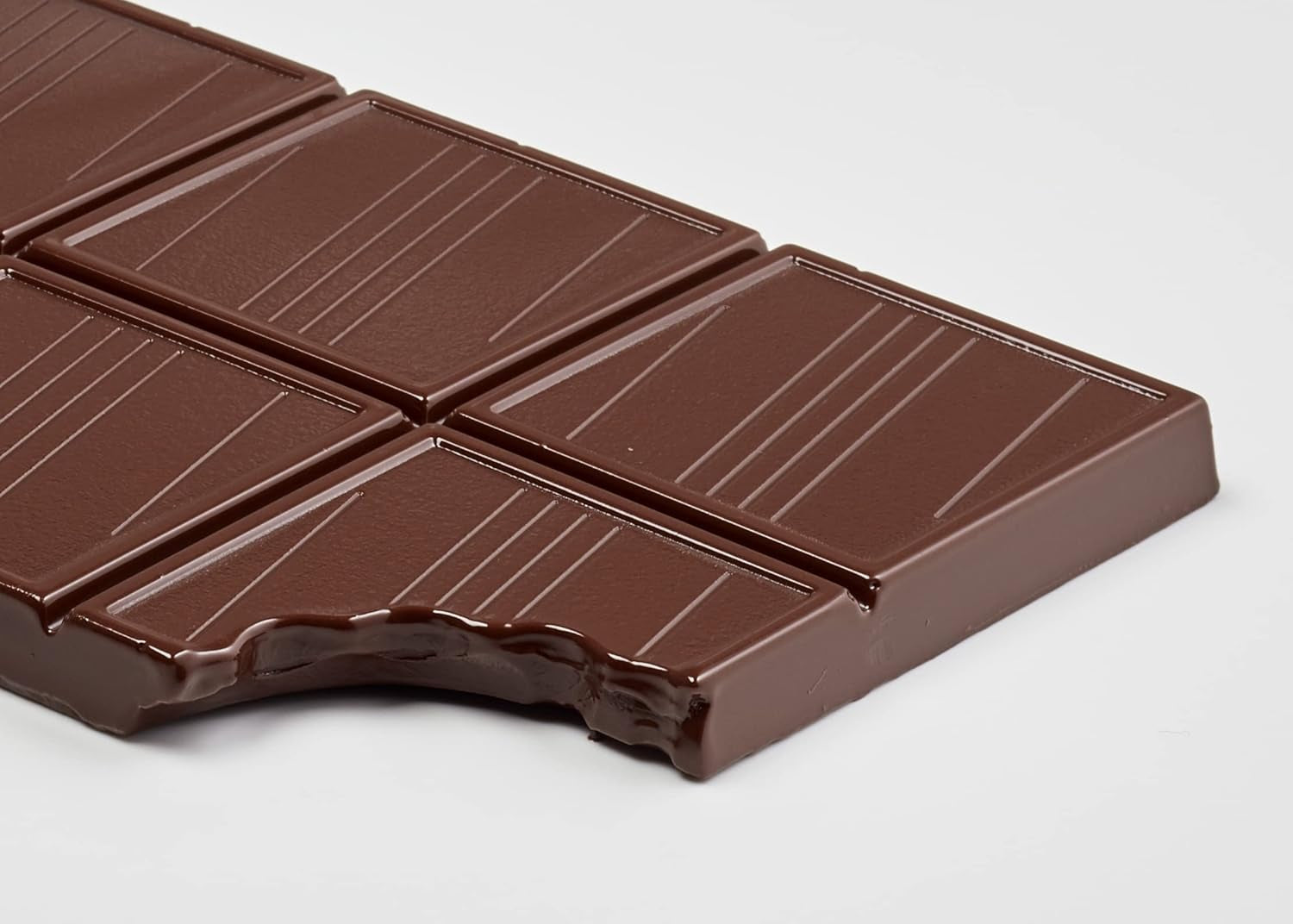 Hořká čokoláda bez přidaného cukru | Tableta 100g | Nejlepší s 55% kakaa, bez lepku | Čokoládová tyčinka | Čokoládová dárková sada (balení 4 ks)