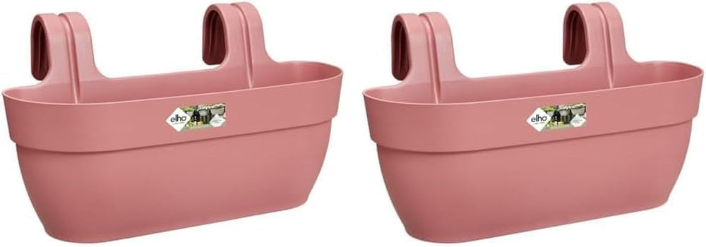 elho Vibia Campana Easy Hanger L 46 - Ghiveci pentru balcon și exterior - Ø 46,0 x Î 26,5 cm - Negru/Antracit