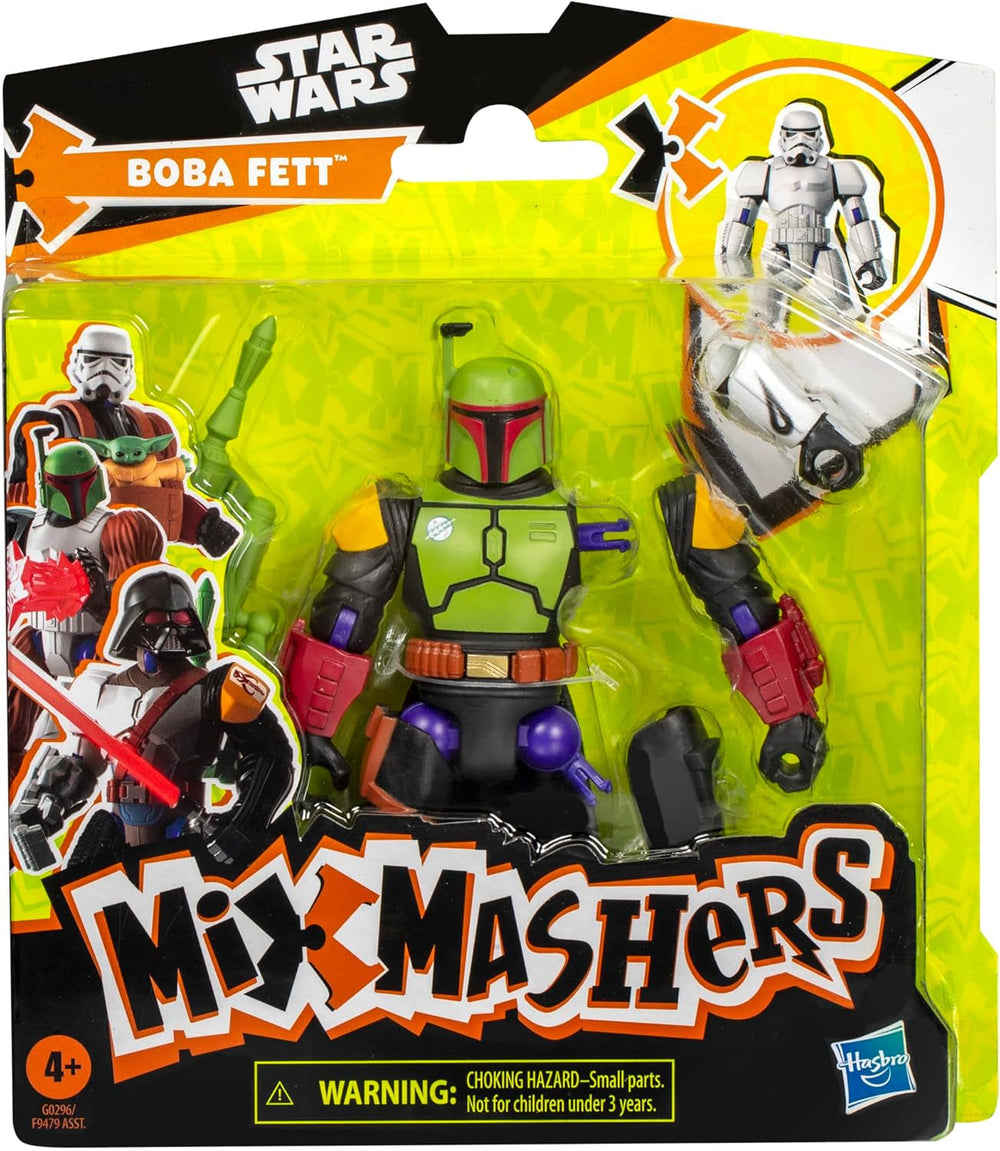 Star Wars Mixmashers Boba Fett Personalizabil Mix-And-Match Action Figure & Accesorii Action figures Naty Shop