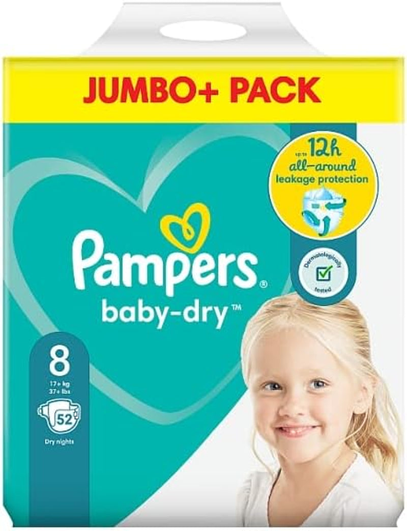 Plenky Pampers 81657566 Baby-Dry Pants, bílé