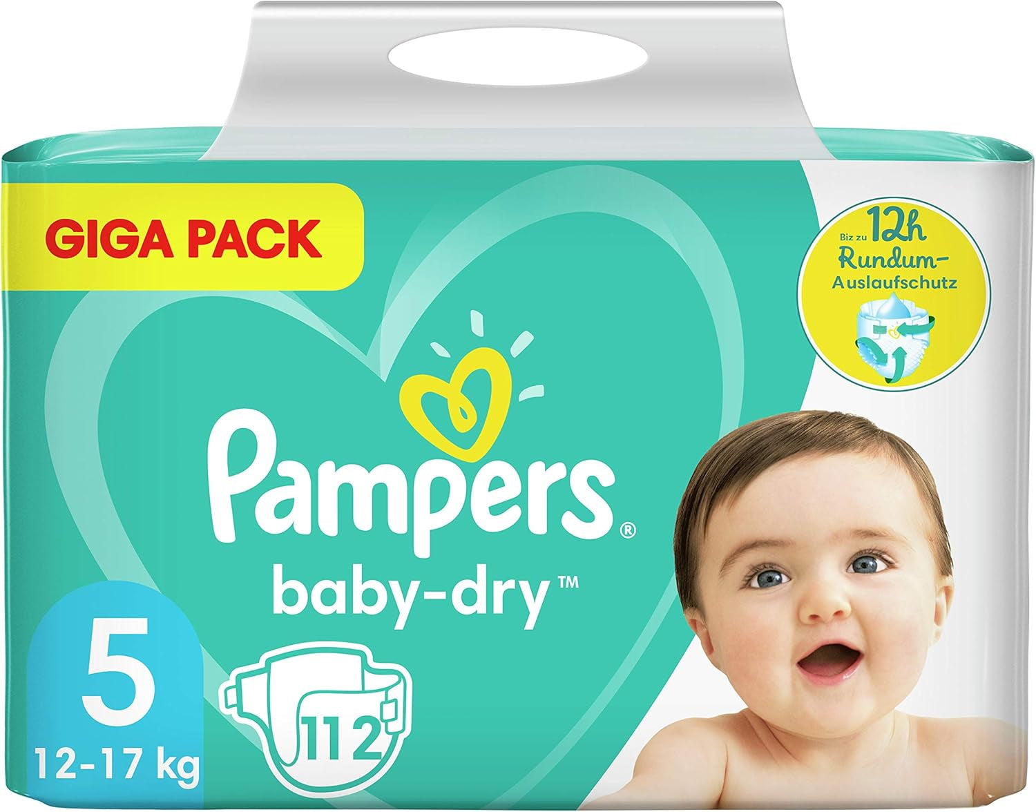 Plenky Pampers 81657566 Baby-Dry Pants, bílé
