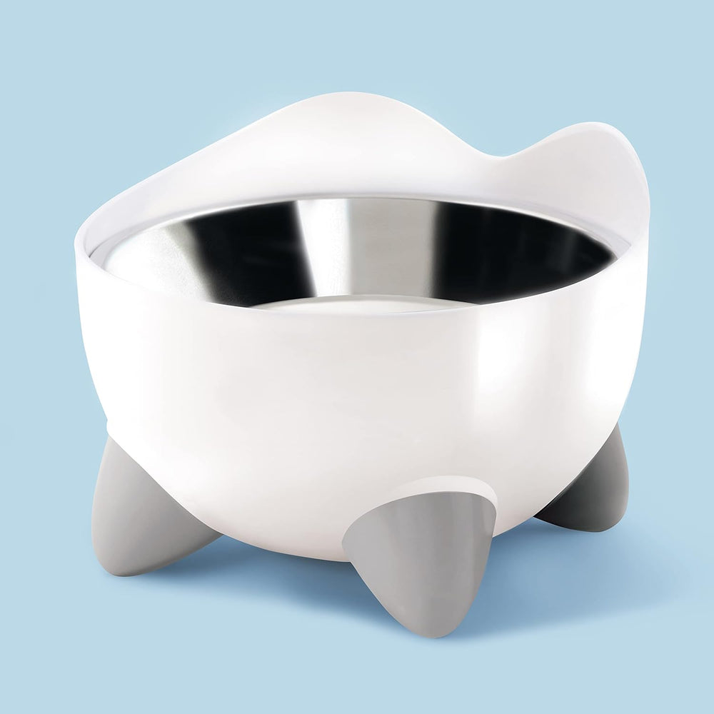 Catit Pixi eröhter ergonomischer Futternapf für Katzen, 200 ml, bílá