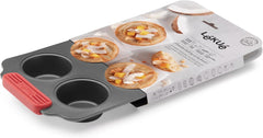 Lékué Muffin-Backform, Antihaftbeschichte, Metall, 6 Mulden Formy a plechy na pečení Naty Shop