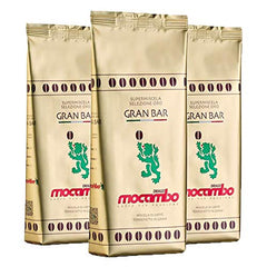 3 x Mocambo Gran Bar Selezione Oro, 250 g fasole