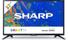Televizor inteligent SHARP 32BC6E, 81 cm (32 inch), HD Ready, LED (Harman Kardon, HDMI, tuner HD)