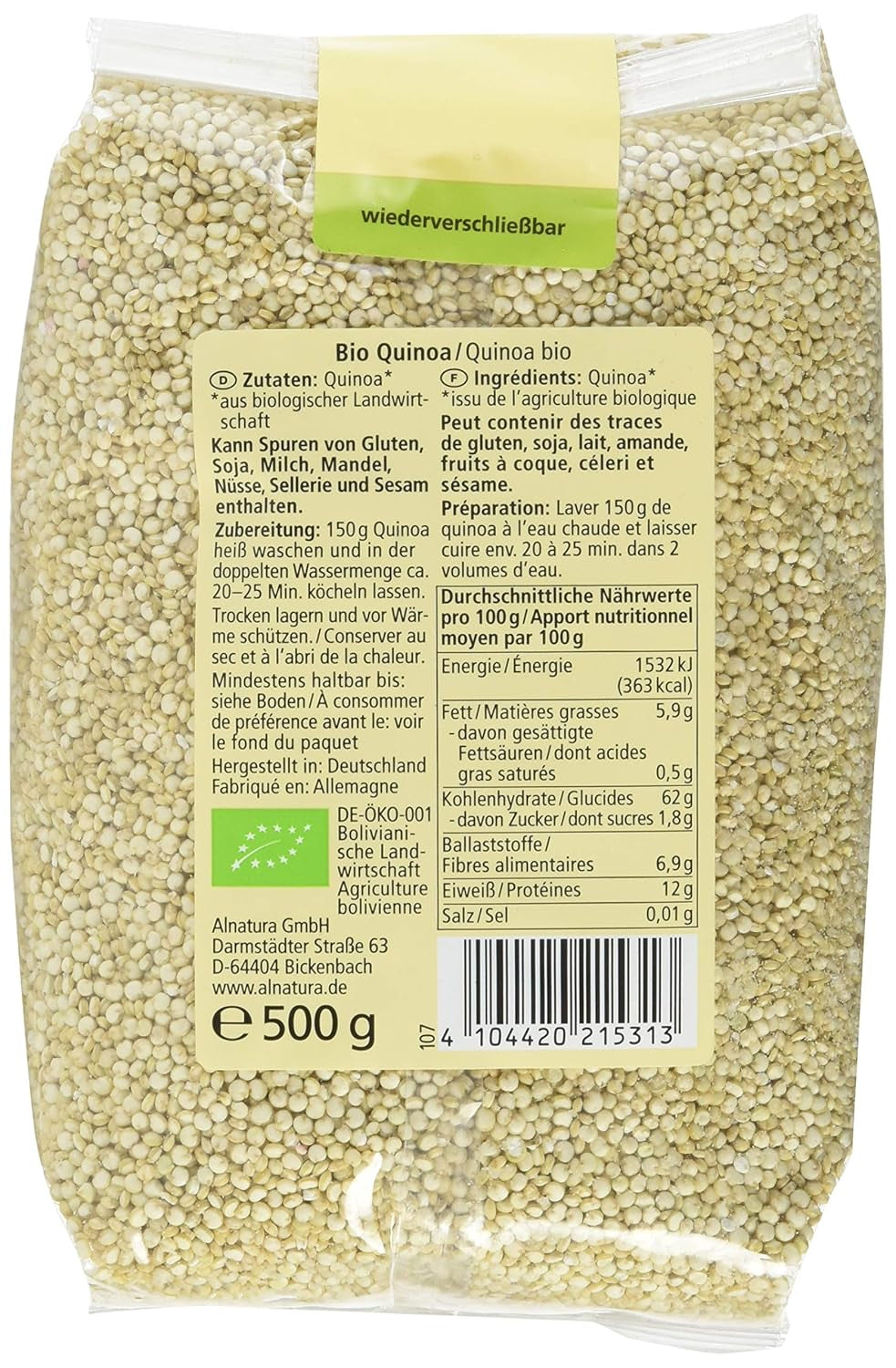 Bio quinoa, 500g