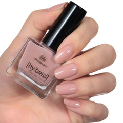 Lak na nehty Alessandro Sinful Glow HYBRID - Nude odstín - Perfektní nehty v pouhých 3 krocích, bez LED - vydrží až 10 dní! 8 ml