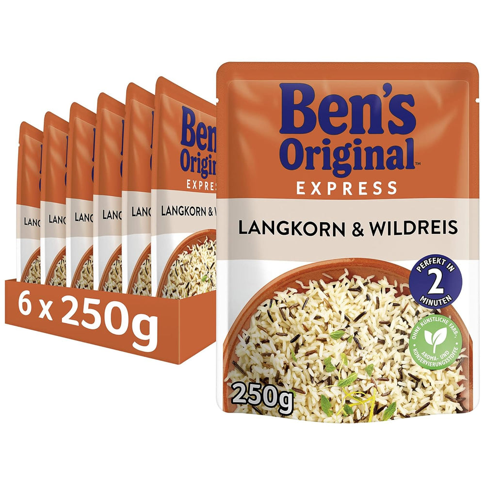 BEN'S ORIGINAL™ Express Basmati rýže 6 x 220 g