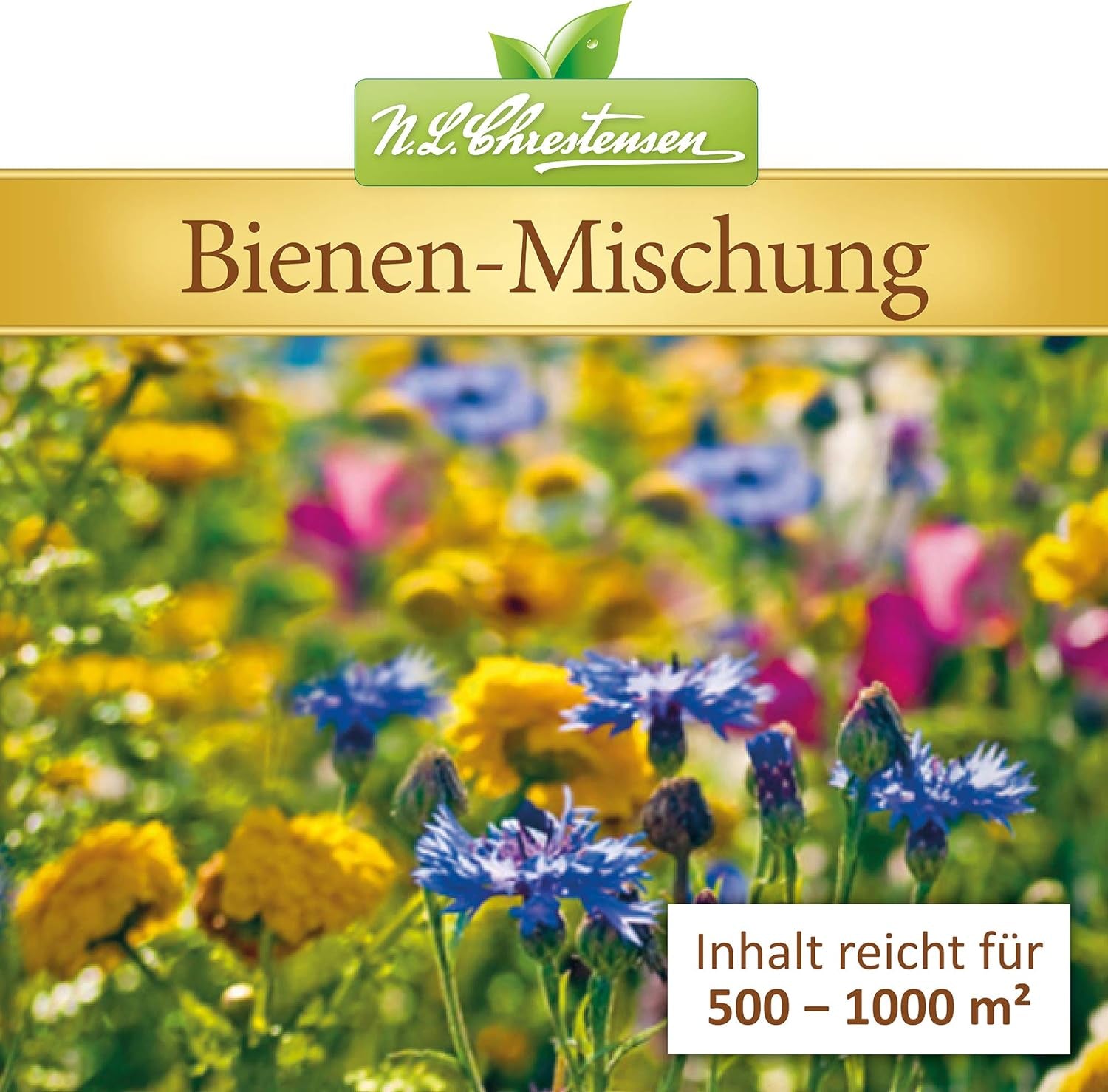 NL Chrestensen velké vědro – ráj pro všechen hmyz, včelí pastva, směs květinových semen šetrná k včelám, vícebarevná