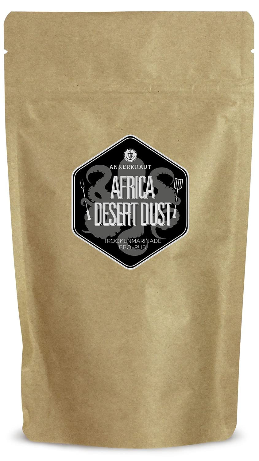 Ankerkraut Africa Desert Dust, BBQ-Rub der afrikanischen Wüste zum Grillen, 200 g im Streuer