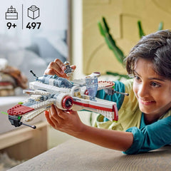 Hračka LEGO Star Wars 75402 ARC-170 Starfighter se 4 minifigurkami včetně klonového pilota a droida R4-P44, sběratelský předmět, dárek pro pomstu fanoušků Sithů a stavebnice pro kluky a dívky starší 9 let Beuche den LEGO-Store