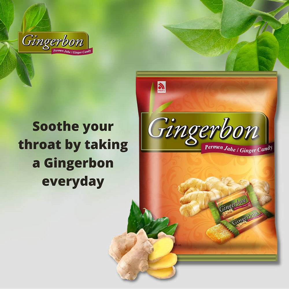 Zázvorové bonbóny - (1 x 125 g) (balení 3 ks)