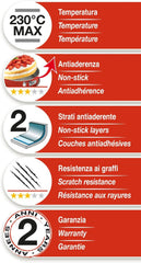 508000000hgnam Rossana 2.0, tvar srdce 25 cm, ocel s nedostatečným povlakem, Formy a plechy na pečení Naty Shop