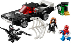 LEGO Marvel Spider-Man Mech vs. Venom Muscle Car – Autíčko se 3 minifigurkami superhrdinů – Model auta se střílečkami – Dárek pro chlapce a dívky ve věku 7+ 76309 Stavebnice Besuche den LEGO-Store