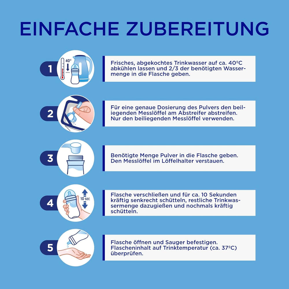 Aptamil Care 2 - Pokračovací mléko po 6 měsících, s Omega 3 a 6, DHA a ARA, bez palmového oleje, dětská výživa, sušené mléko, 1 x 800 g (balení 3 ks)