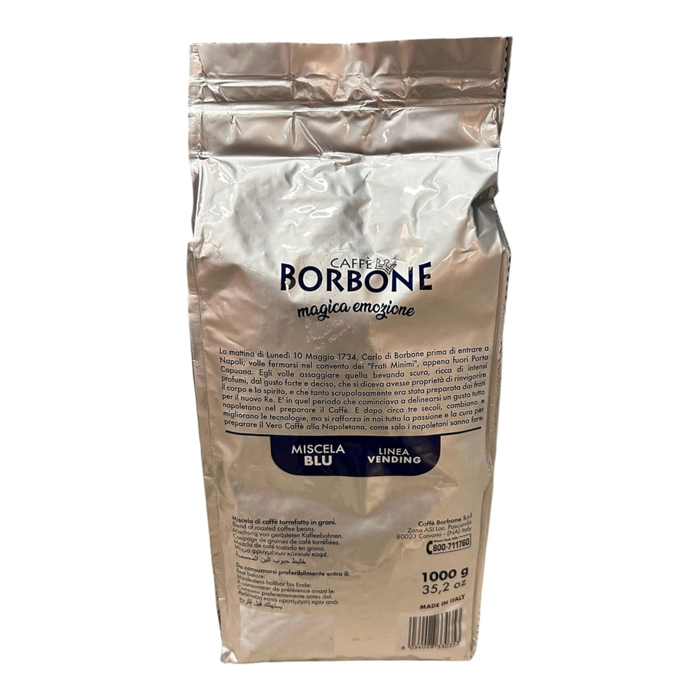 Boabe de cafea BLUE Blend Borbone VENDING 1 kg x 12