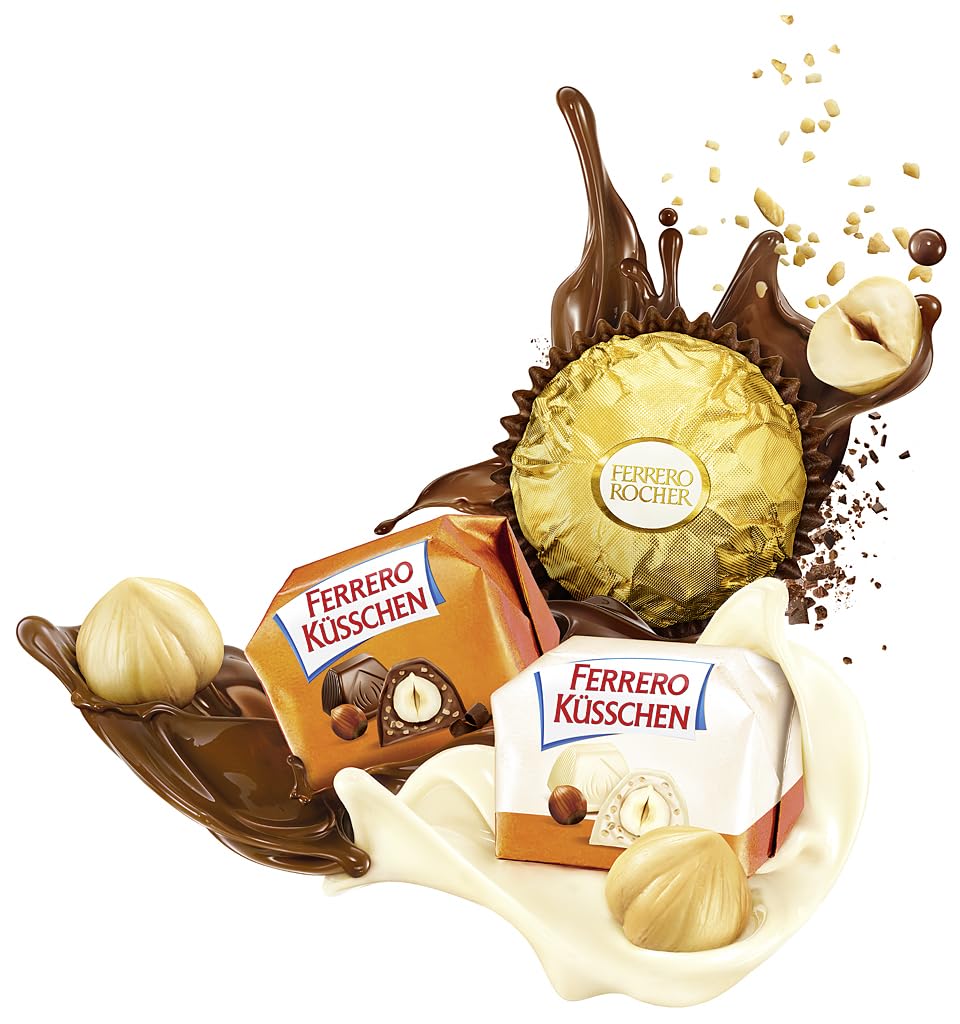 Ferrero The Best Nut Edition – Čokoládový dárek pro něj a pro ni se 3 prémiovými sortimenty