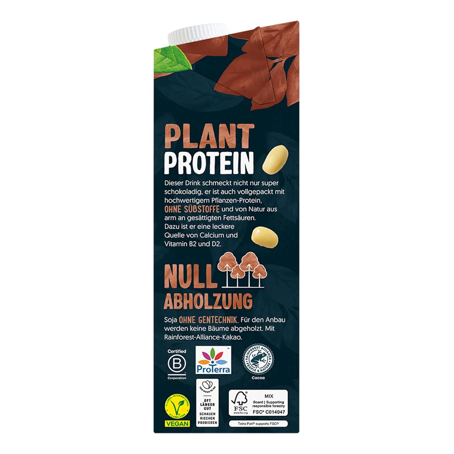 Alpro Proteindrink Chocolate Soy 8x1L - Rostlinný protein