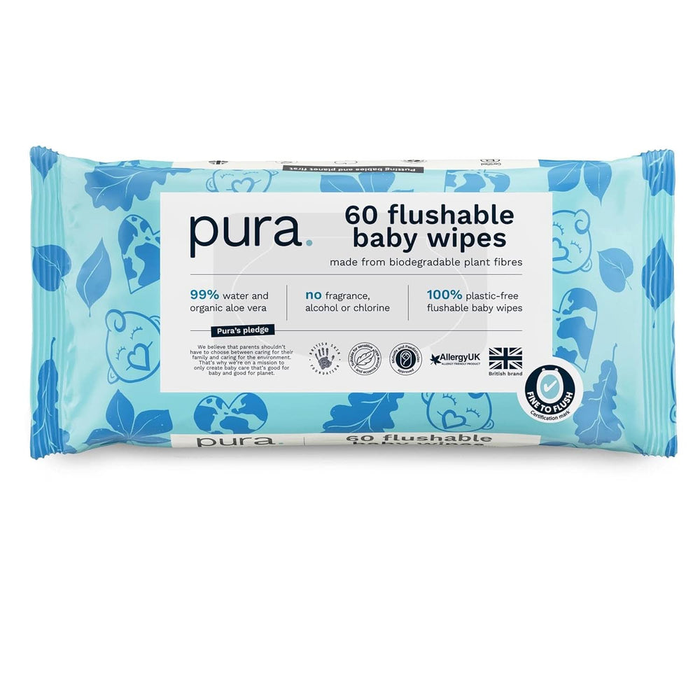 Ekologické dětské ubrousky 99% voda bez plastu Biologicky odbouratelné vlhčené ubrousky pro citlivý ekzém pro novorozence Naty Shop 70 jednorázových ubrousků