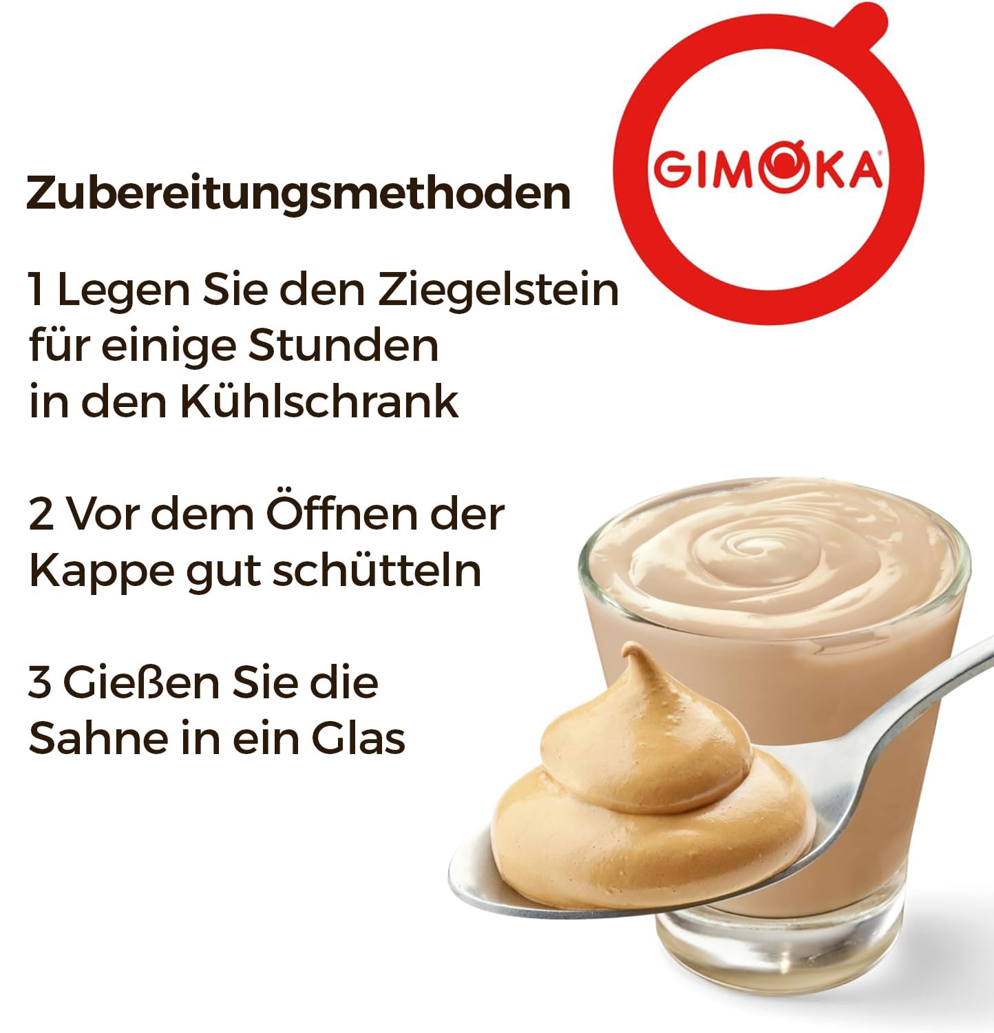 Gimoka Cream Caffè Latte Bez laktózy Bez lepku Bez konzervantů
