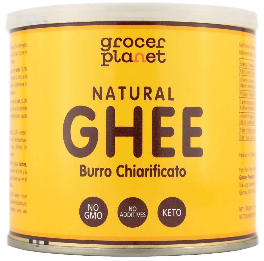 Grocer Planet Natural Ghí - přečištěné ghí 500 g pro keto vaření