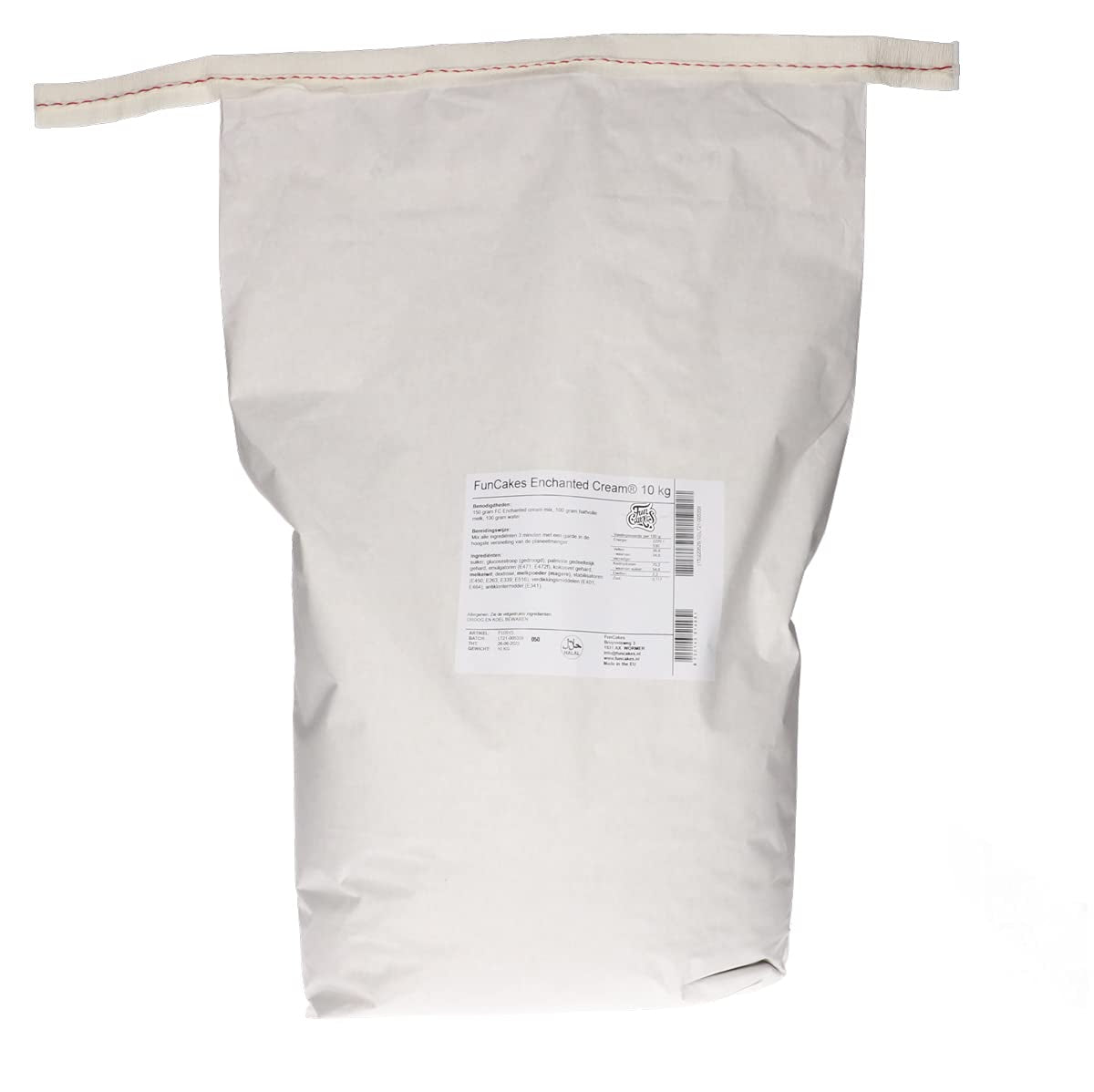 Funcakes Mix Für Enchanted Cream®: Einfach Zu Berübenende, Sehr Leichte Und Fauschige Schneeweiße Creme, Perfekt Zum Füllen Und Abdecken Von Kuchen Oder Als Belag Für Cupcakes, Halal., 900 G Směs na pečení a vaření Naty Shop 10 K Vang