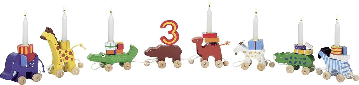 Goki GK108 - Narozeninové akční figurky karavanu Naty Shop Jedno balení