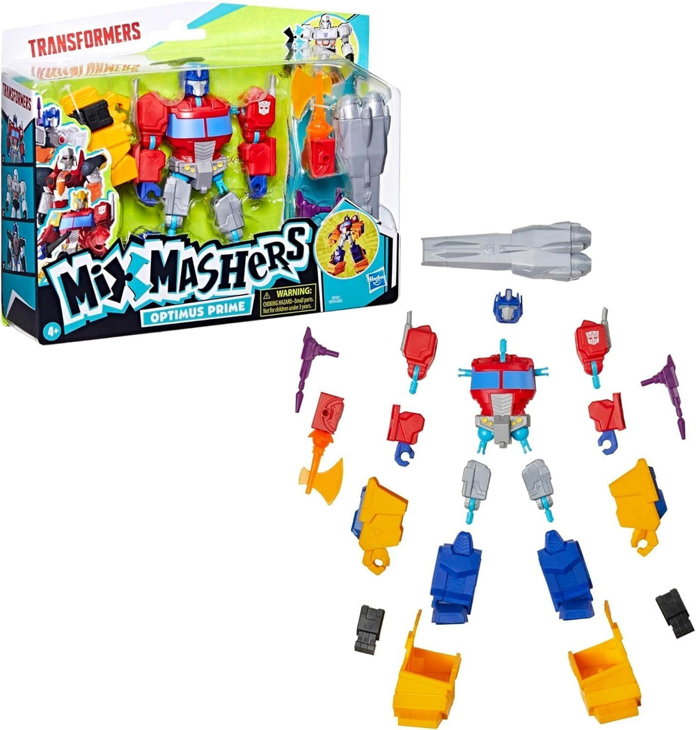 Transformers Mixmashers Optimus Prime Přizpůsobitelné Deluxe akční figurky a příslušenství Akční figurky Naty Shop