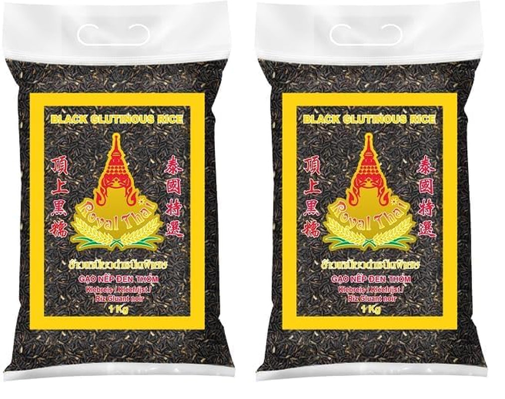 ROYAL THAI RICE - Černá lepkavá rýže - 1 x 1 KG