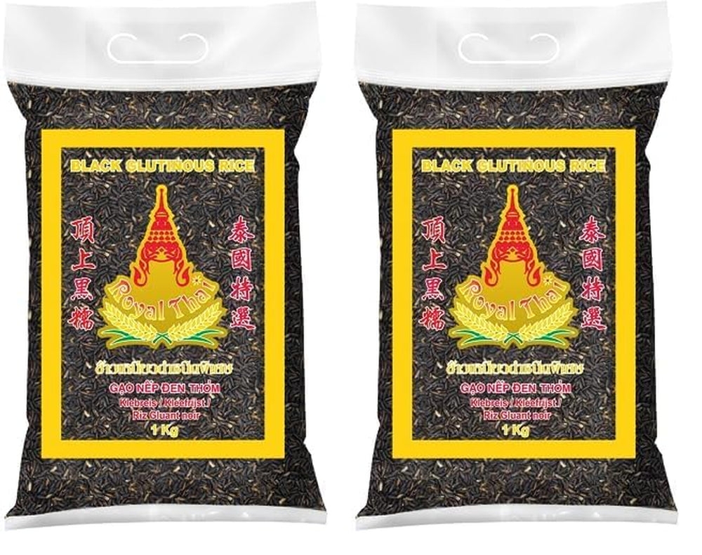 ROYAL THAI RICE - Černá lepkavá rýže - 1 x 1 KG