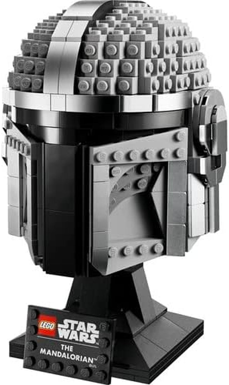 Model Mandalorianské helmy LEGO Star Wars, kolekce dekorací do pokoje a skvělý dárek pro dospělé, stavebnice, muže, ženy, matku, otce, tip na dárek pro kolekci 75328 Stavebnice Besuche den LEGO-Store