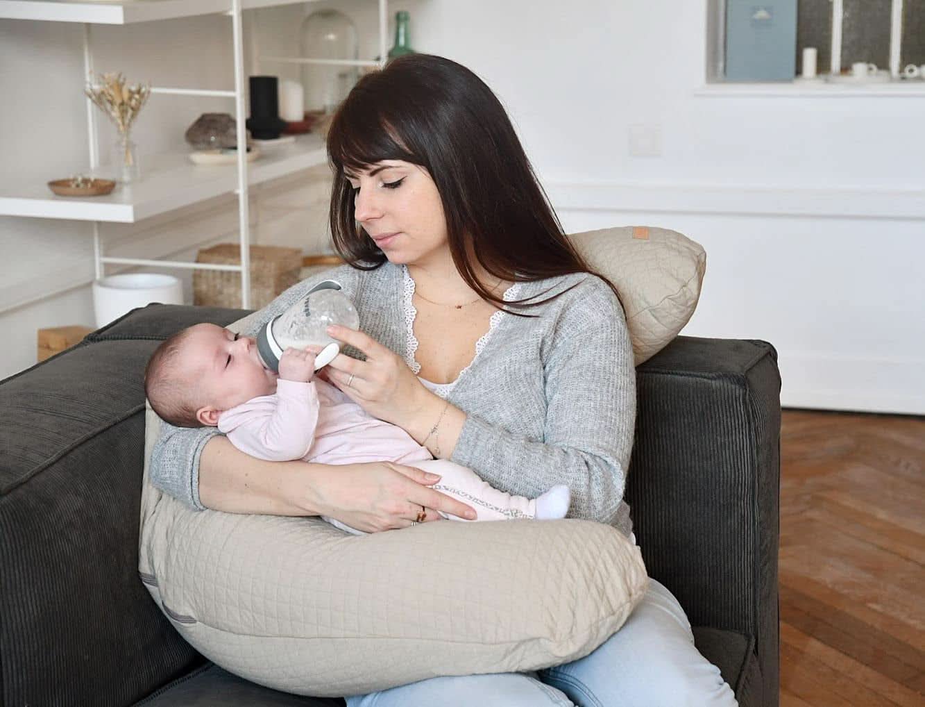 Red Castle - Multifunkční těhotenský a kojící polštář - Ideální na spaní a kojení - Bavlna - 170 cm Příslušenství Dětská výživa a kojení Naty Shop