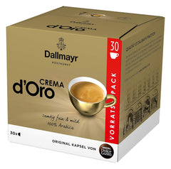NESCAFÉ Dolce Gusto Dallmayr Crema d´Oro, XXL-Vorratsbox, 90 Kaffeekapseln, 3er Pack (3 x 30 Kapseln) & Espresso, XXL-Vorratsbox, 90 Kaffeekapseln, Aromaversiegelte Kapseln, 3er Pack (3 x 30 Kapseln)
