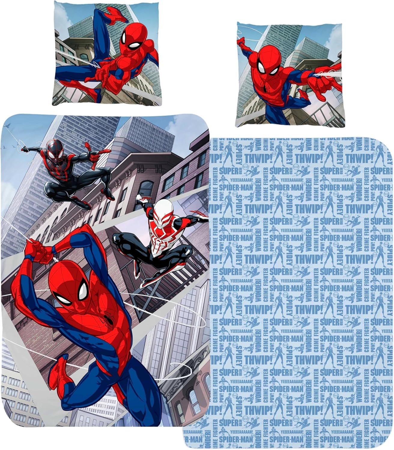 Dětské povlečení, různé kreslené postavičky, 100% bavlna Povlečení - dětské Naty Shop Spiderman