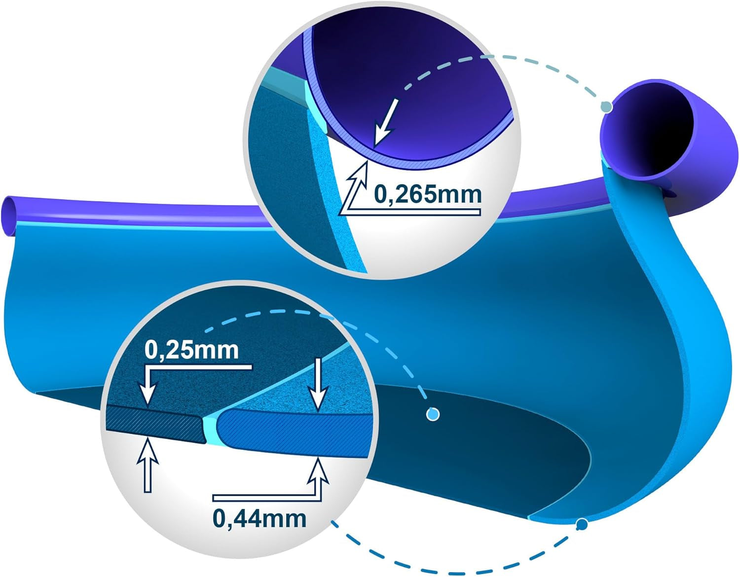 Nadzemní bazén Intex Easy Set – pro děti, 183 cm x 183 cm x 51 cm, 28101NP, modrý